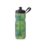 Polar Insulated Bottle 590ml – Fly Dye design in Lemon Lime, perfect for active lifestyles.