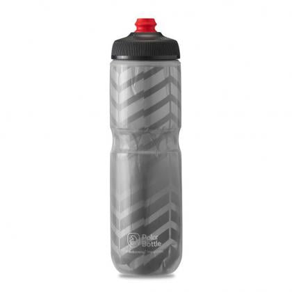 BPA-free Polar Breakaway Insulated Bottle 710ml – Charcoal Silver design


