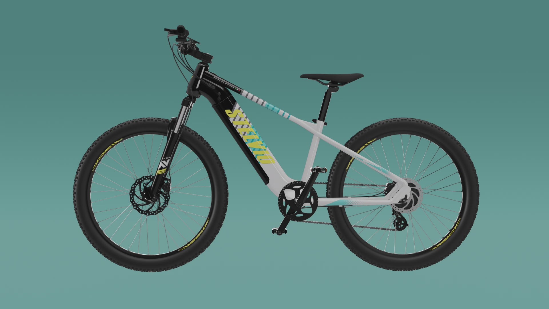 Vaan Stelvio Electric MTB Bike (White)