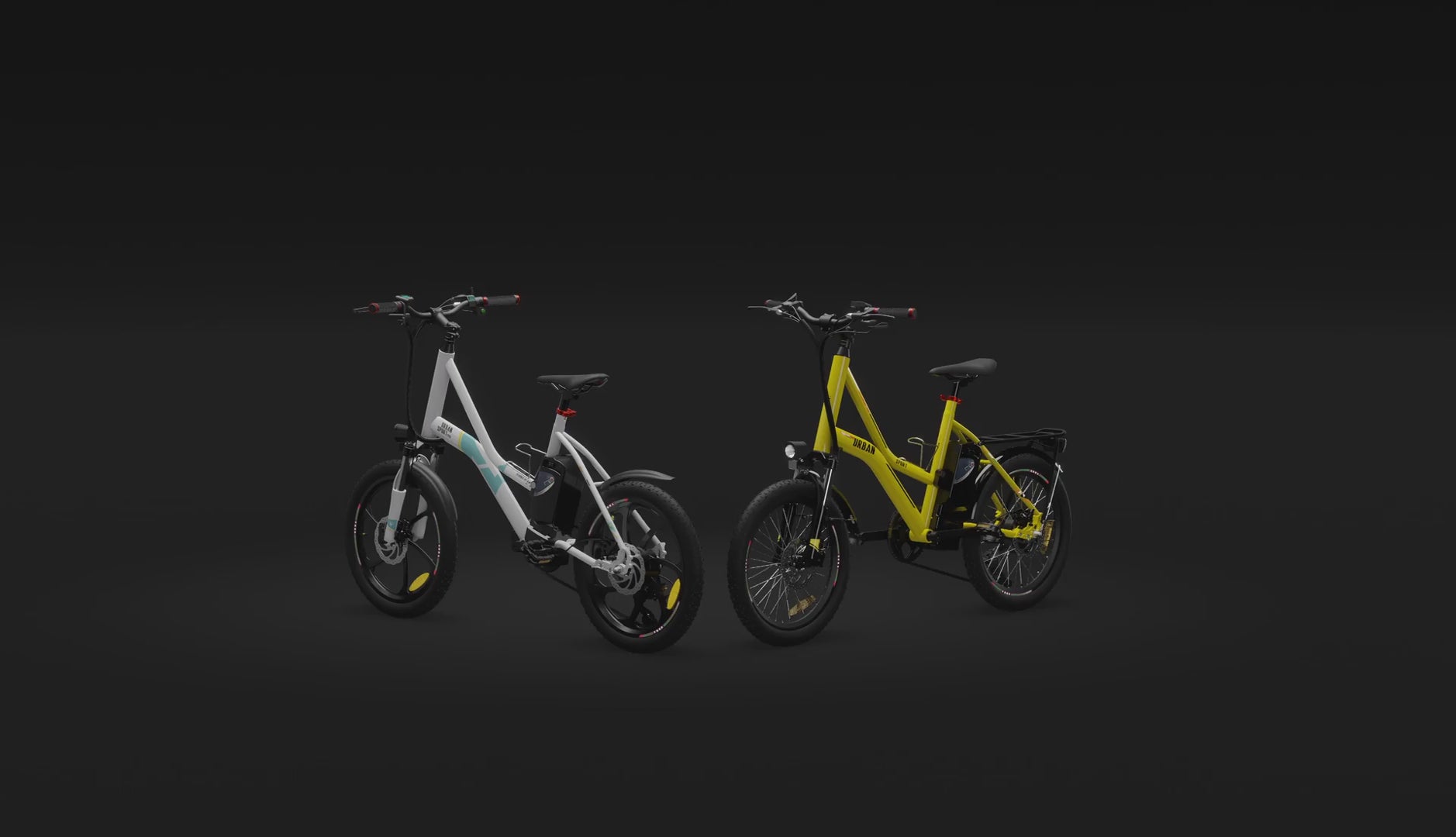 Vaan Urbansport Pro E-Bike (Yellow)