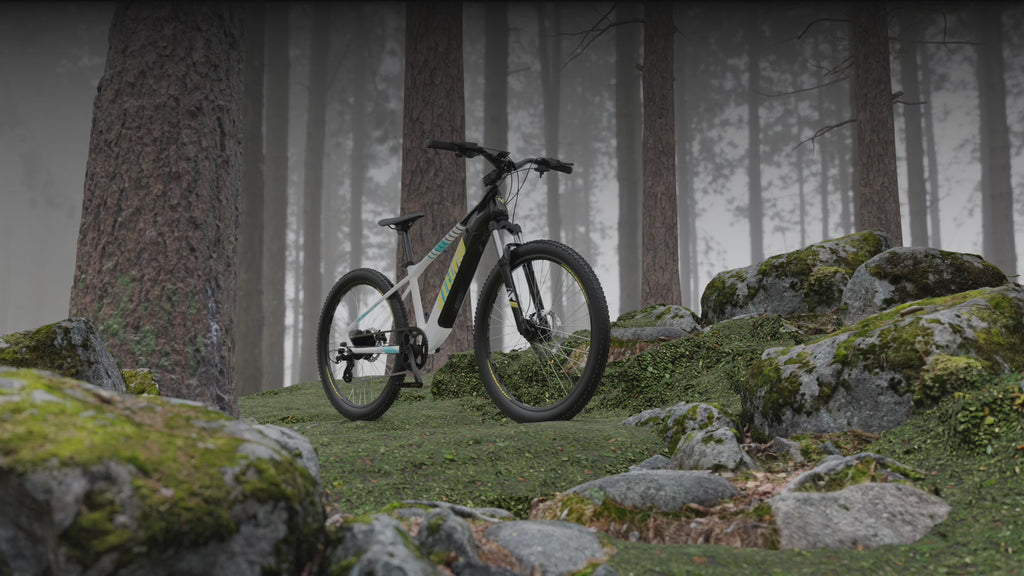 Vaan Stelvio Electric MTB Bike (White)