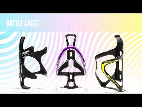 Lightweight Lezyne bike bottle cage with X-Grip design

