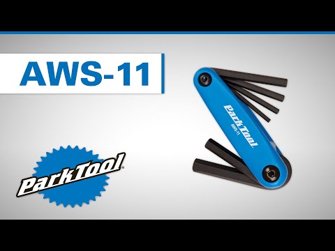 Park Tool Fold-up Hex Wrench Set - AWS-11