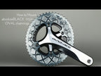 absoluteBLACK road oval chainring video