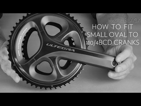 absoluteBLACK road oval chainring video