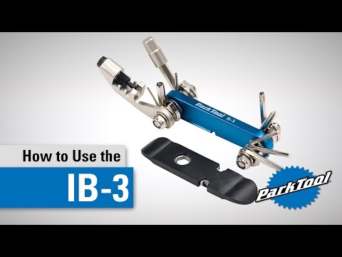 Park Tool I-Beam Mini Fold-Up Set with Chain Tool IB-3