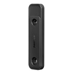 Ravemen ABF01 anti-theft bike finder shown from the front, black rectangular Find My tracker.