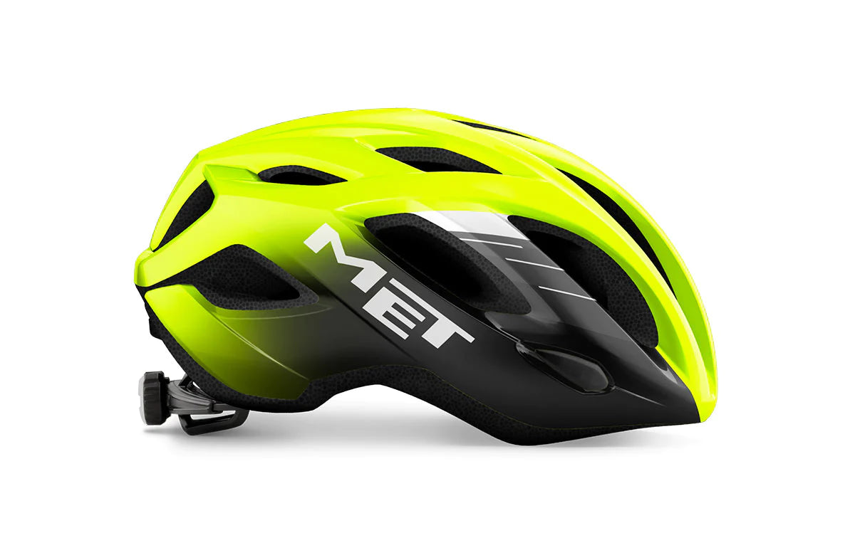 Shop MET Idolo Road helmet (Fluro yellow/Black/Glossy) - Medium Online in India | United By Cycling