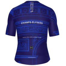 High-performance Santini cycling top with UPF30+ protection and extended raw-cut sleeves for optimal comfort on the road.