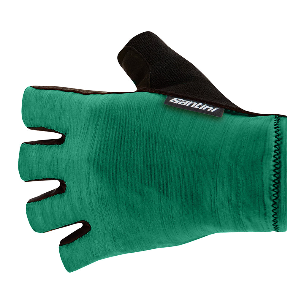 Santini Cubo Gloves-Green front view
