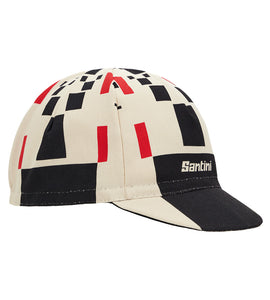 Santini Paris-Roubaix Cycling Cap-Print