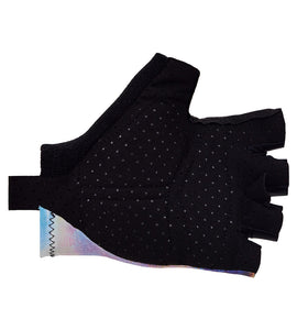 Santini TDF Arrivee Montmartre Gloves-Blue