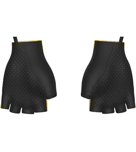 Santini TDF Grand Depart Barcelone Gloves-Yellow