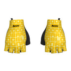 Santini TDF Grand Depart Barcelone Gloves-Yellow front view