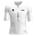 Santini UCI World Champion Mondo Unisex Jersey-White, front view