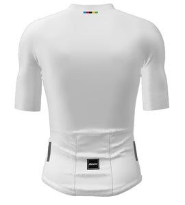 Santini UCI World Champion Mondo Unisex Jersey-White