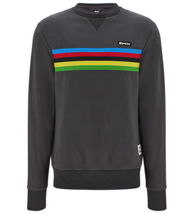 Santini UCI World Champion Sweatshirt-Grey