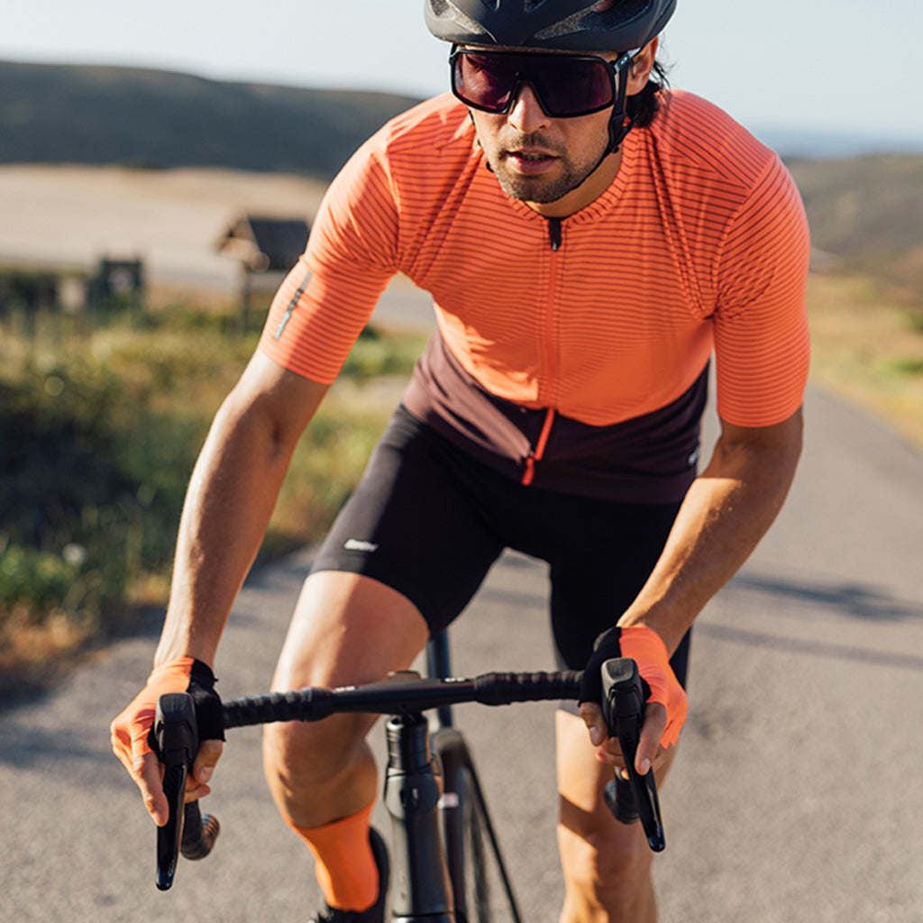 Santini Colore Riga Jersey – Orange Classic Fit – United By Cycling