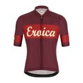 Shop Santini Eroica Ruby Wool Jersey (Bordeaux) Online in India | United By Cycling