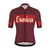 Shop Santini Eroica Ruby Wool Jersey (Bordeaux) Online in India | United By Cycling