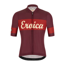 Shop Santini Eroica Ruby Wool Jersey (Bordeaux) Online in India | United By Cycling