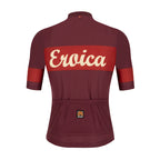 Shop Santini Eroica Ruby Wool Jersey (Bordeaux)  Online in India | United By Cycling