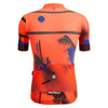 Back view of Santini Delta Berg jersey showing breathable Delta fabric

