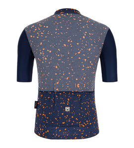 Santini Delta Pietra Jersey-(Nautica Blue)