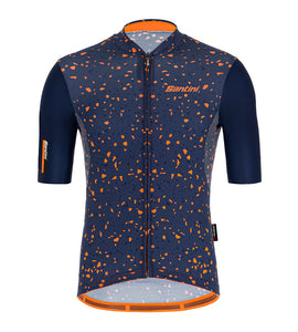 Santini Delta Pietra Jersey-(Nautica Blue)