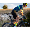 Eco-friendly Santini race cycling jersey made with recycled fabric