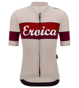 Santini Eroica Quiete Unisex Jersey-Cappuccino