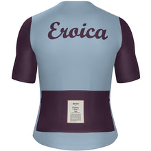 Back of Santini Eroica Borgo Jersey showing triple pockets and zippered compartment