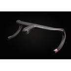 Rear angled view of the SEKA Rapier Carbon Integrated Handlebar.