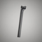 Side view of the SEKA Spear Carbon Aero Seatpost on a white background.