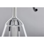 View 2 of the SEKA Spear frameset in achromatic silver.