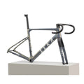 Side SEKA Spear frameset in twilight blue.