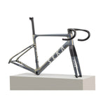 Side SEKA Spear frameset in twilight blue.