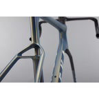 View 2 of the SEKA Spear frameset in twilight blue.