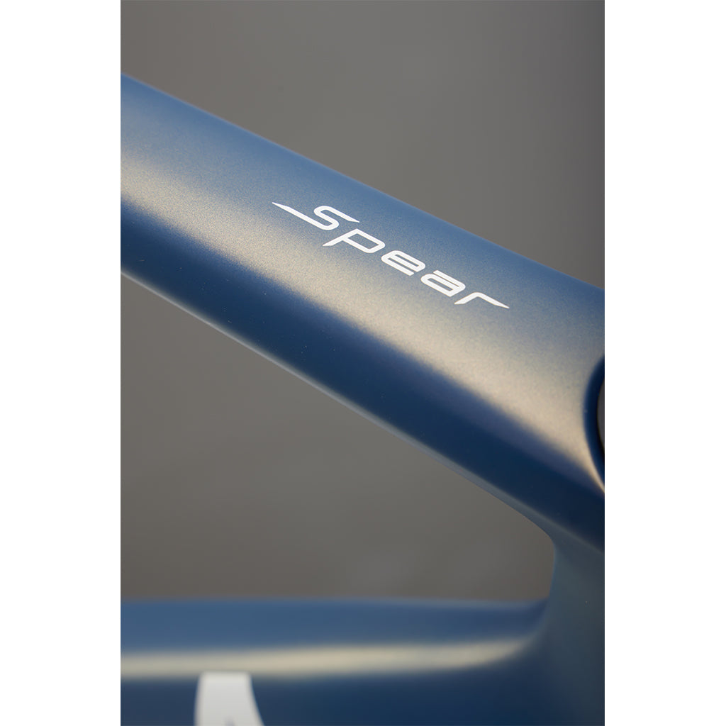 View 7 of the SEKA Spear frameset in twilight blue.
