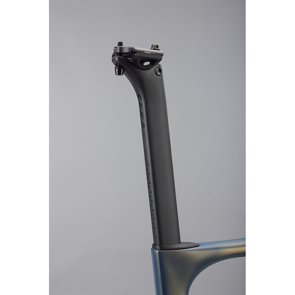 View 9 of the SEKA Spear frameset in twilight blue.