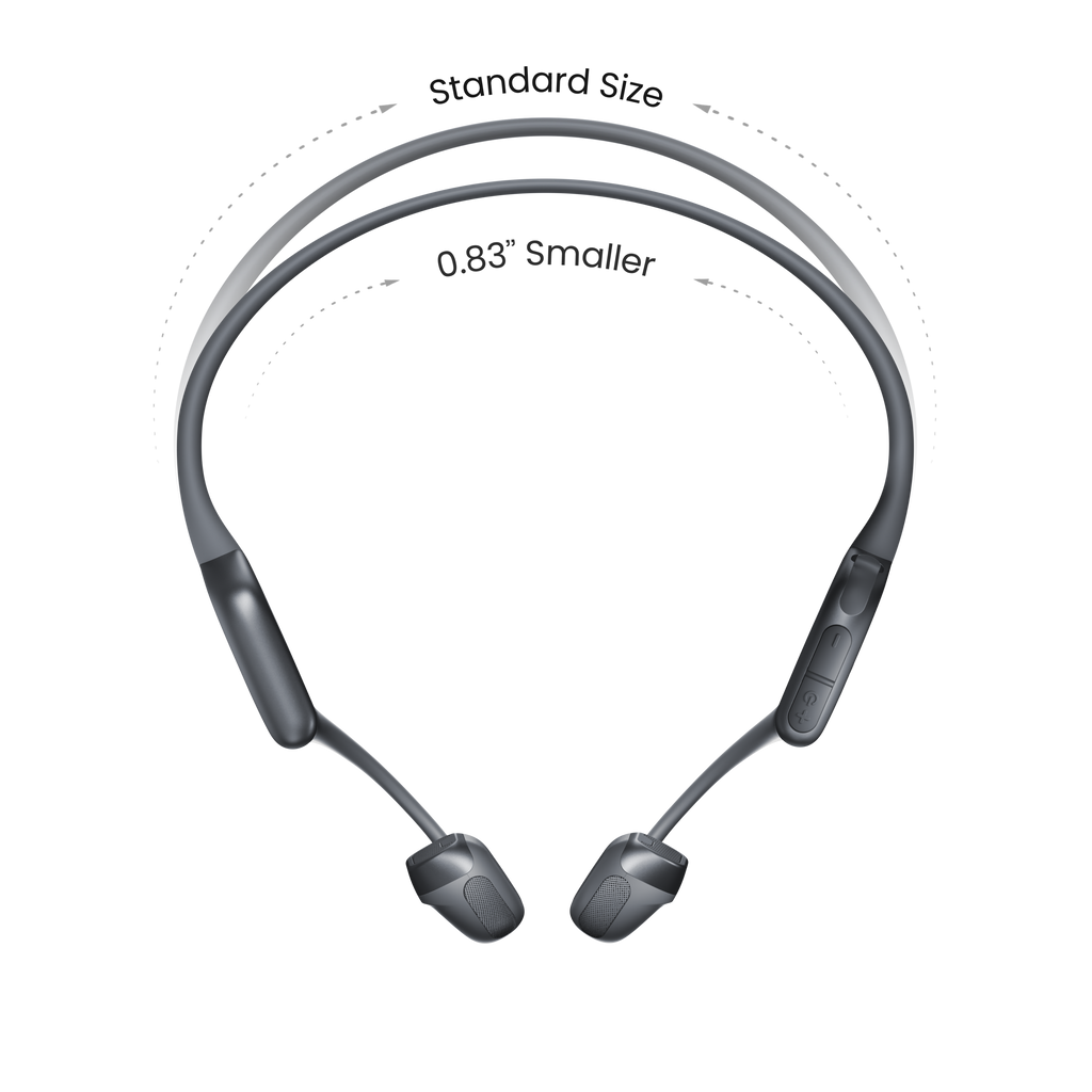 Shokz OpenRun Pro 2 Mini black headphones side angle view
