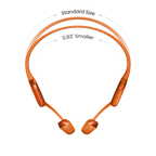 Shokz OpenRun Pro 2 Mini orange headphones side angle view