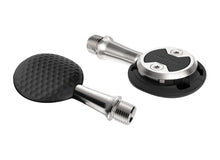 Wahoo SPEEDPLAY AERO road bike pedals, an aerodynamic clip-in pedal system engineered to boost speed and defy wind.

