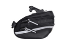 Durable 1000 denier bike seat bag with zipper closure
