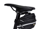 QuickClick mounted saddle bag with 1.65L storage capacity
