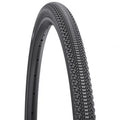 Side view of the WTB Vulpine 700c tire, highlighting its sleek profile and efficient tread design.

