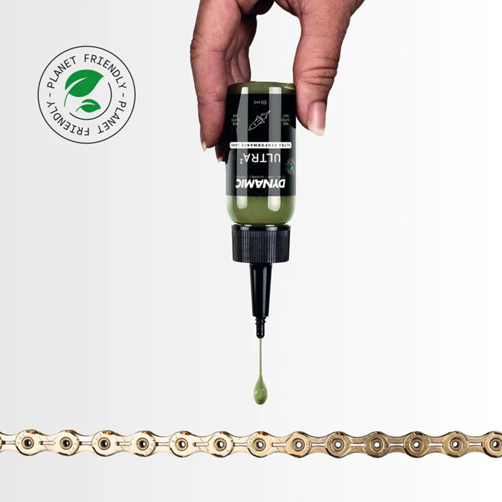 Dynamic Ultra² All Weather Performance Lube (50ml), designed for superior bike chain lubrication and ultra-fast cycling.