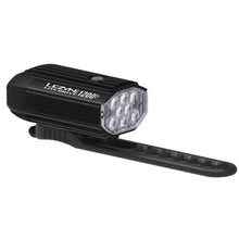 Lezyne Lite Drive 1200+ Front Light Black - Rear Angle Showing Mounting