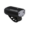 Lezyne Lite Drive 1200+ Front Light Black - Detailed Side Profile