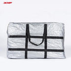 "XXF PE012 Bike Travel Bag in silver, made from durable PE tarpaulin material